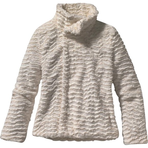 Patagonia Jackets & Blazers - ❄️ PATAGONIA Cream Feather Pelage Faux Fur Jacket S